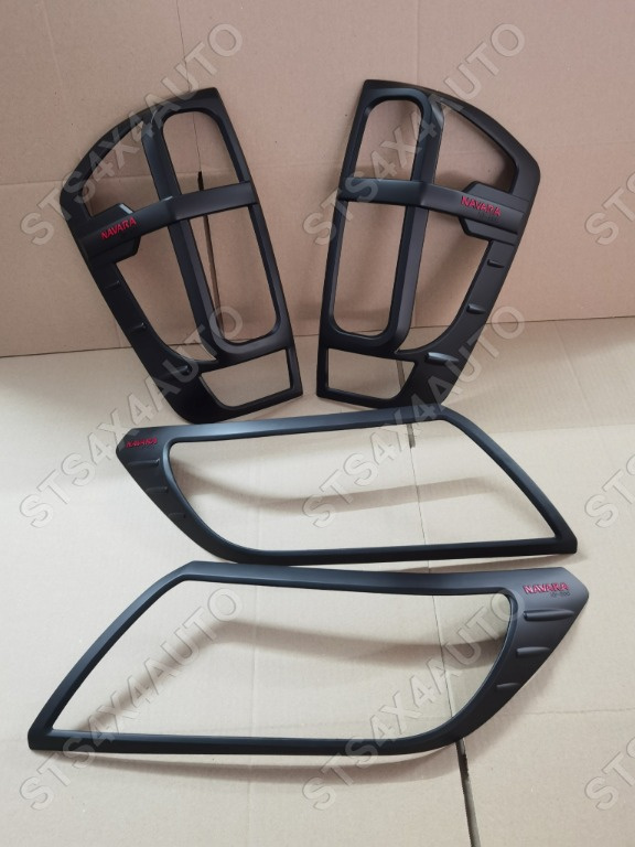 SET ORNAMENT FARURI SI STOPURI NISSAN NAVARA NP300 2015-2020 MB [4-BUC]