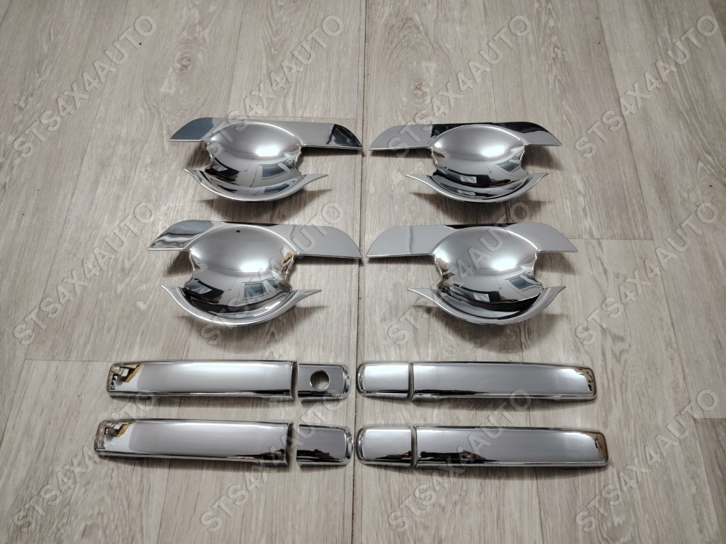 SET ORNAMENT MANERE CROMATE NISSAN NAVARA D40 2006-2014 [12-BUC]