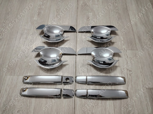 SET ORNAMENT MANERE CROMATE NISSAN NAVARA D40 2006-2014 [12-BUC]