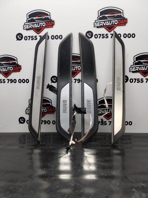 Set ornament prag BMW Seria 7 (2008-2015) [F01, F02] 3.0 Motorina 2012, 7190977 / 7190969 / 7190978