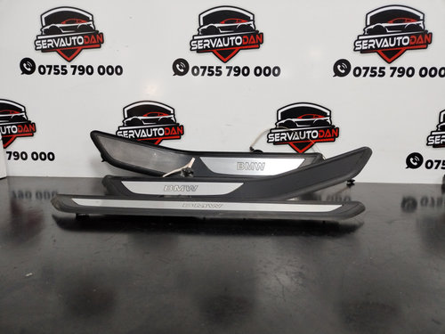 Set ornament prag BMW Seria 7 (2008-2015) [F01, F02] 3.0 Motorina 2012, 7181011 / 5147-7181011 / 718...