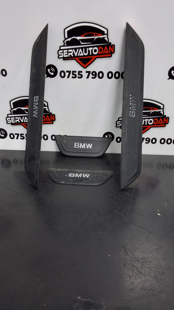 Set ornament prag BMW X3 (2010-2017) [F25] 2.0 Motorina 2012, STANGA FATA / DREAPTA FATA / STANGA SPATE / DREAPTA SPATE / 7205597 / 7205611