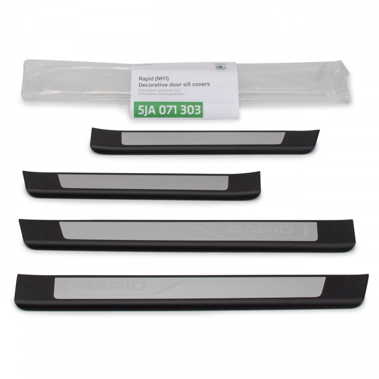 Set Ornament Prag Fata+Spate Oe Skoda Rapid NH 2012→ 5JA071303