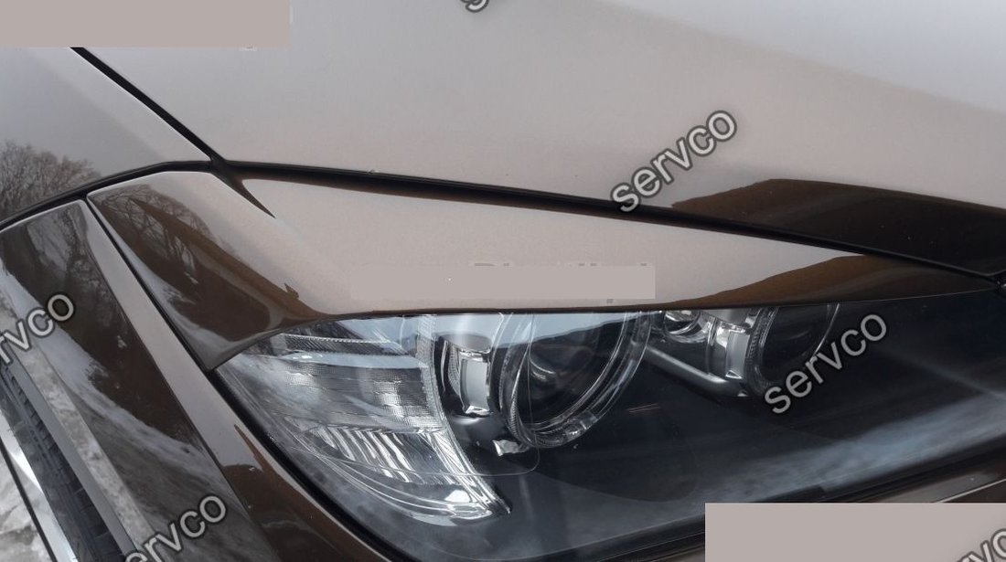 Set ornamente ABS pleoape faruri BMW X1 E84 2009-2015 v1