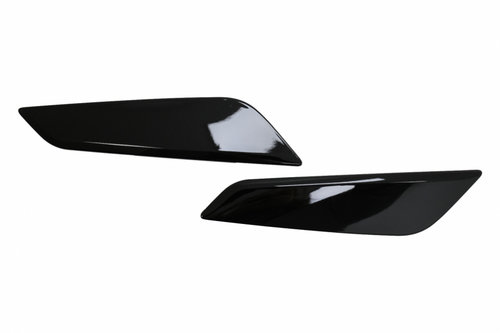Set Ornamente Aripi Laterale Compatibil Cu Bmw Seria 5 G30 / G31 2017-2019 Negru Lucios SVBMG30PB