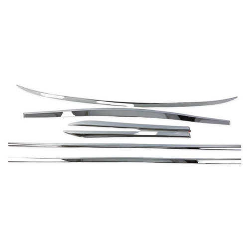 Set Ornamente Crom Styling Kit Fata / Spate / Dreapta / Stanga Oe Nissan Qashqai 2 2013→ KE6004E03...
