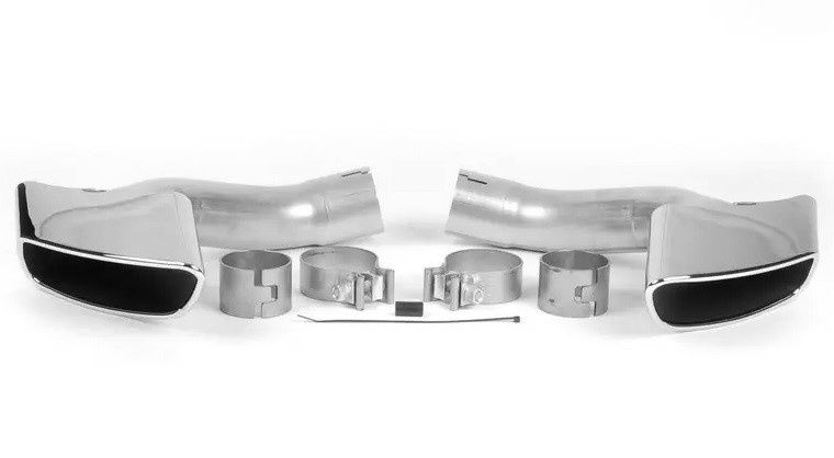 Set Ornamente Esapament Oe Bmw X6 E71 2007-2014 V8 Look 18302154632