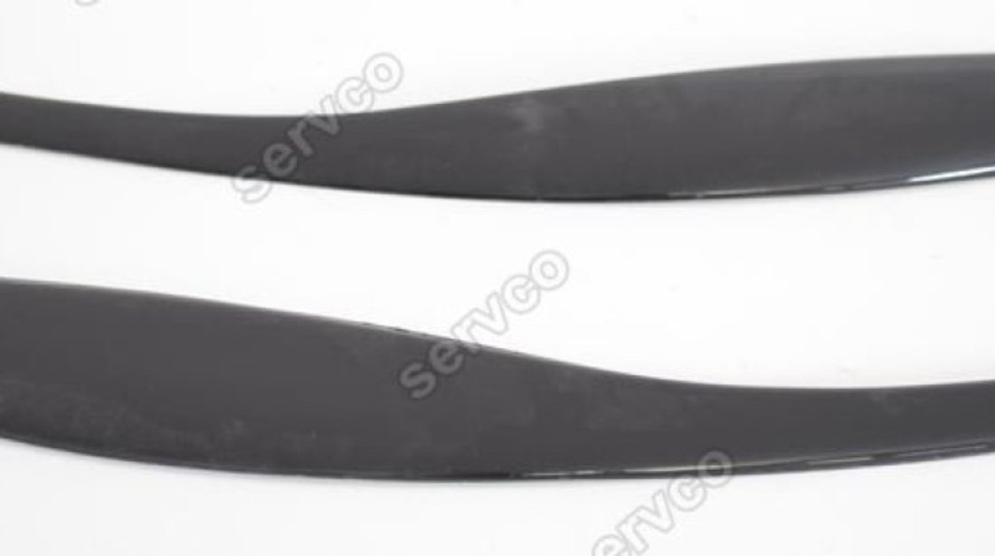 Set ornamente GRP pleoape faruri Skoda Octavia 2 Facelift 2008-2013 v1