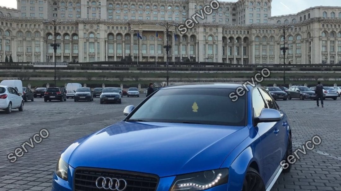 Set ornamente laterale Sline praguri Audi A4 B8 S4 RS4 S-line 2008-2015 v1