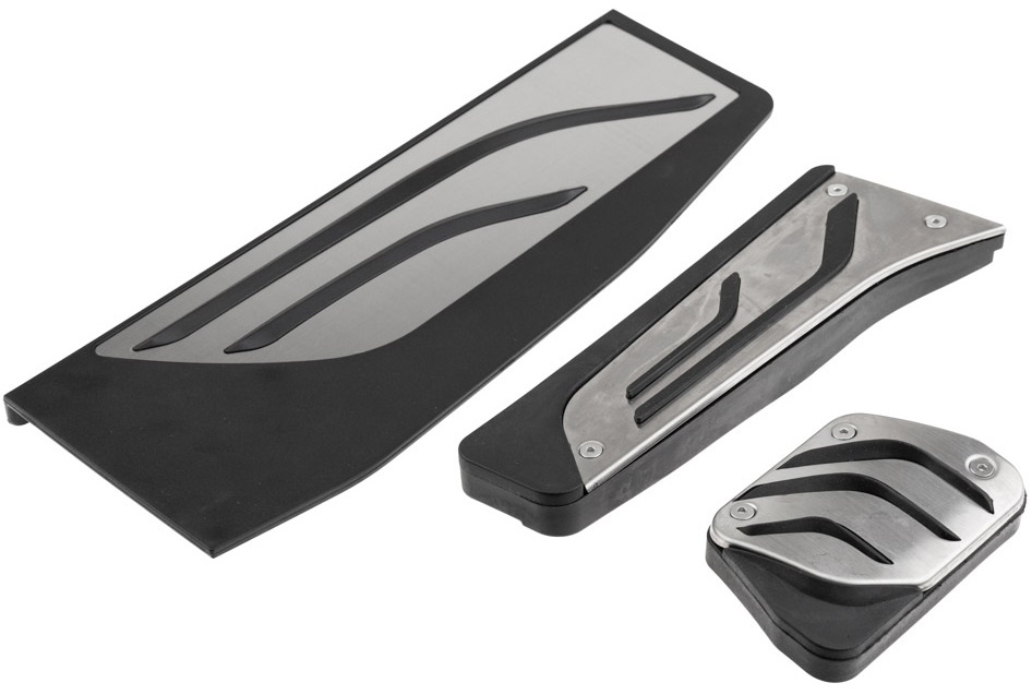 Set Ornamente Pedale Aluminiu Nty Bmw Seria 1 F21 2011→ Automat EZC-BM-451