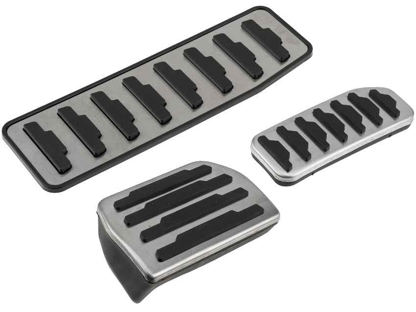 Set Ornamente Pedale Aluminiu Nty Jaguar XF X260 2015→ Automat EZC-LR-100
