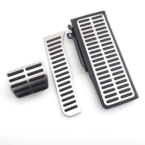 Set Ornamente Pedale Aluminiu Seat Leon 2 2005-2012 Automat OPVW-AT-10