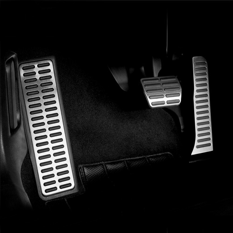 Set Ornamente Pedale Aluminiu Skoda Octavia 2 2004-2013 Automat OPVW-AT-10