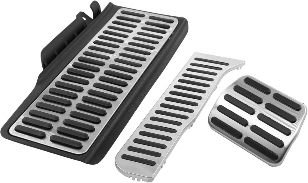 Set Ornamente Pedale Aluminiu Volkswagen Jetta 3 2005-2010 Automat OPVW-AT-10