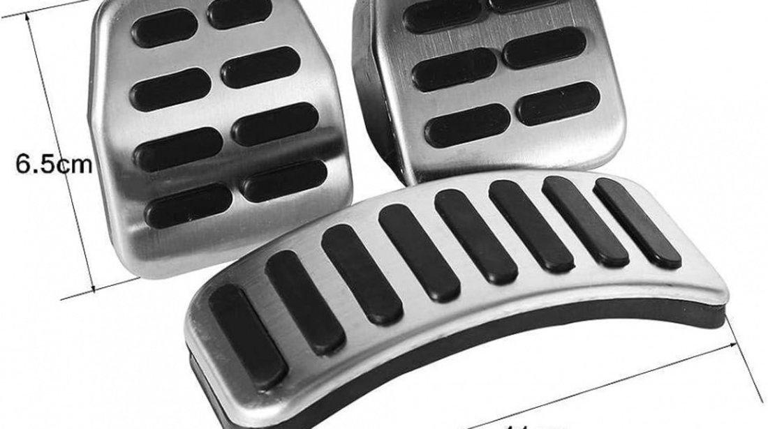 Set Ornamente Pedale Aluminiu Volkswagen Lupo 1999-2005 OPVW-MT-5