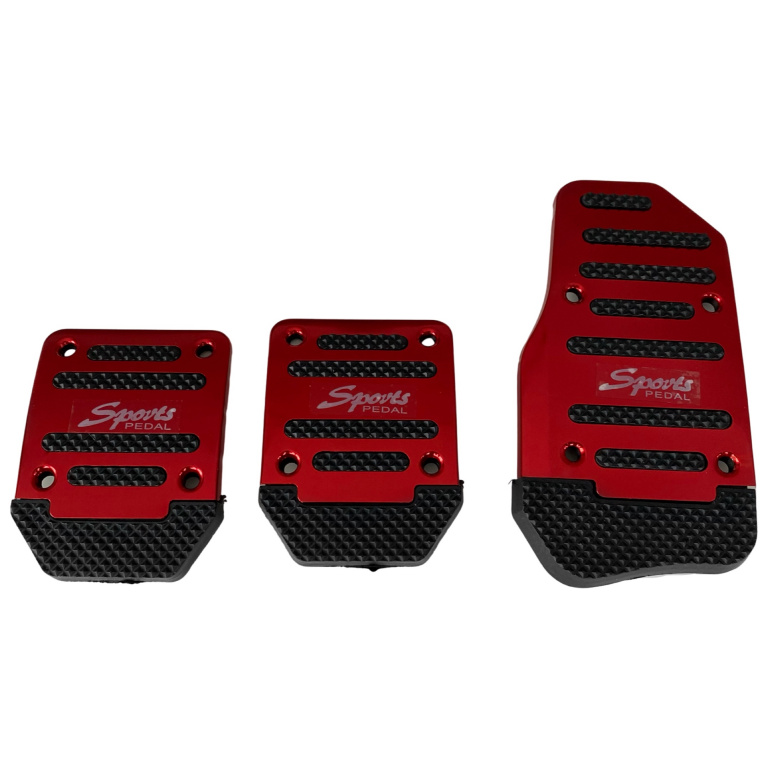 Set Ornamente Pedale Universale Anti-Alunecare XB-373 PD027 Rosu