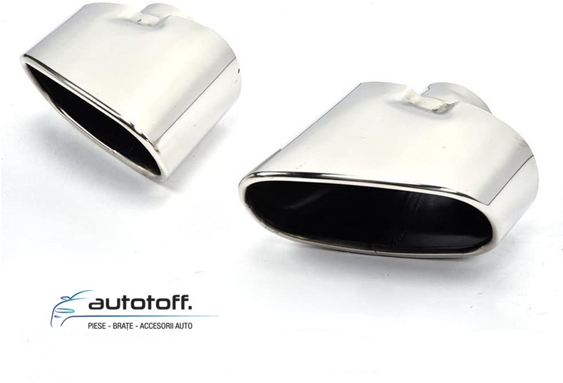 Set ornamente pentru toba BMW X5 E70 LCI (10-13) - INOX