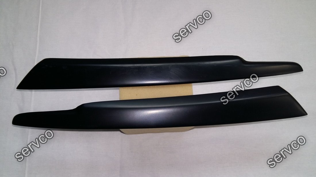 Set ornamente pleoape faruri Audi A8 D3 plastic ABS 2002-2009 v1