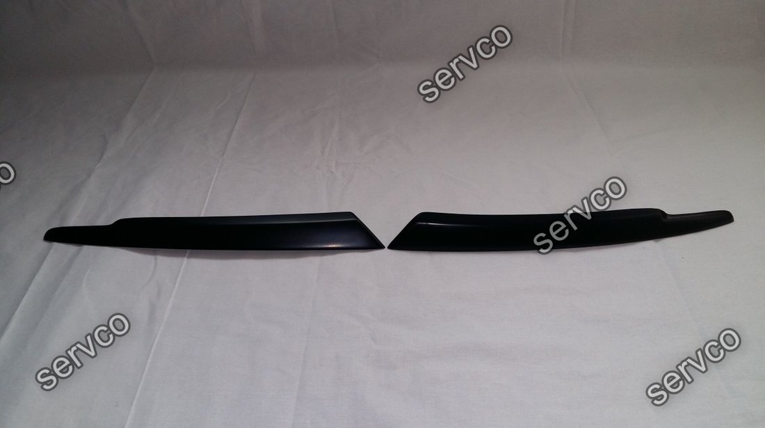 Set ornamente pleoape faruri Audi A8 D3 plastic ABS 2002-2009 v1