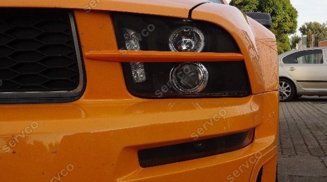 Set ornamente pleoape faruri Ford Mustang 2005-2014 v1