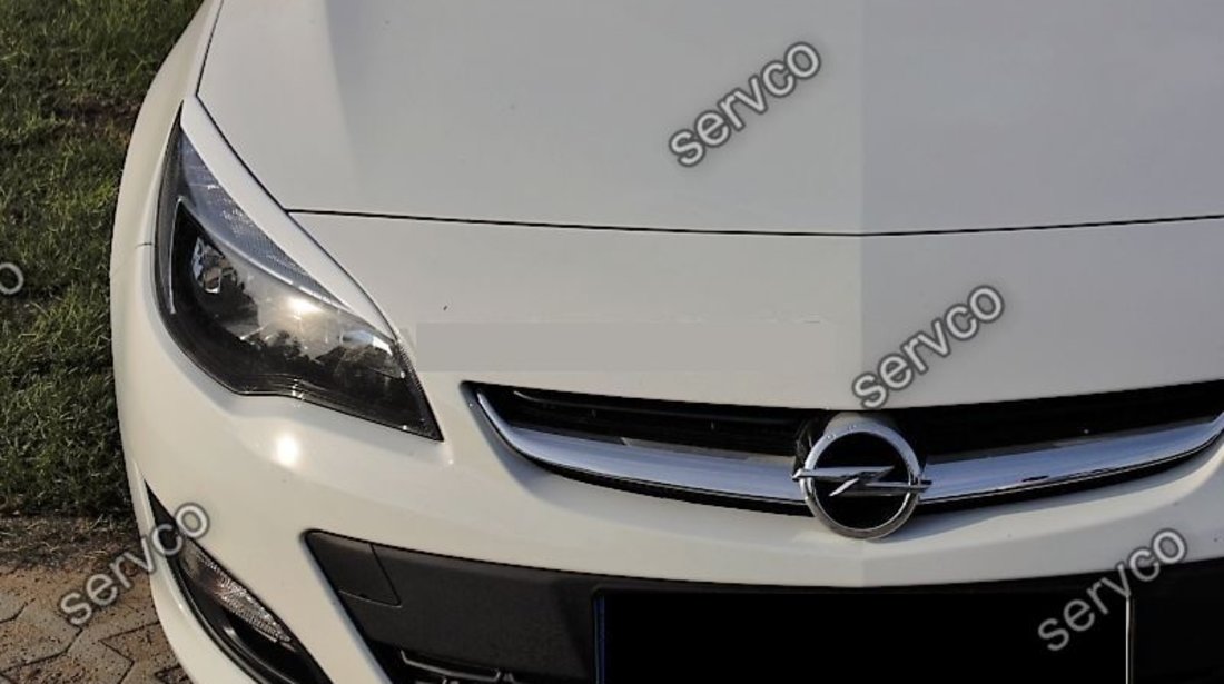 Set ornamente pleoape faruri Opel Astra J GRP 2009-2015 ver1