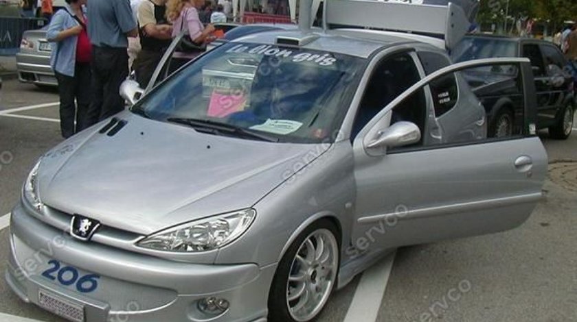 Set ornamente pleoape faruri Peugeot 206 1998-2010 ver2