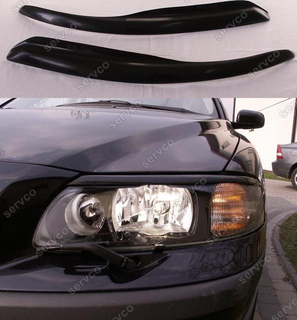 Set ornamente pleoape faruri Volvo XC70 2001-2007 ver2