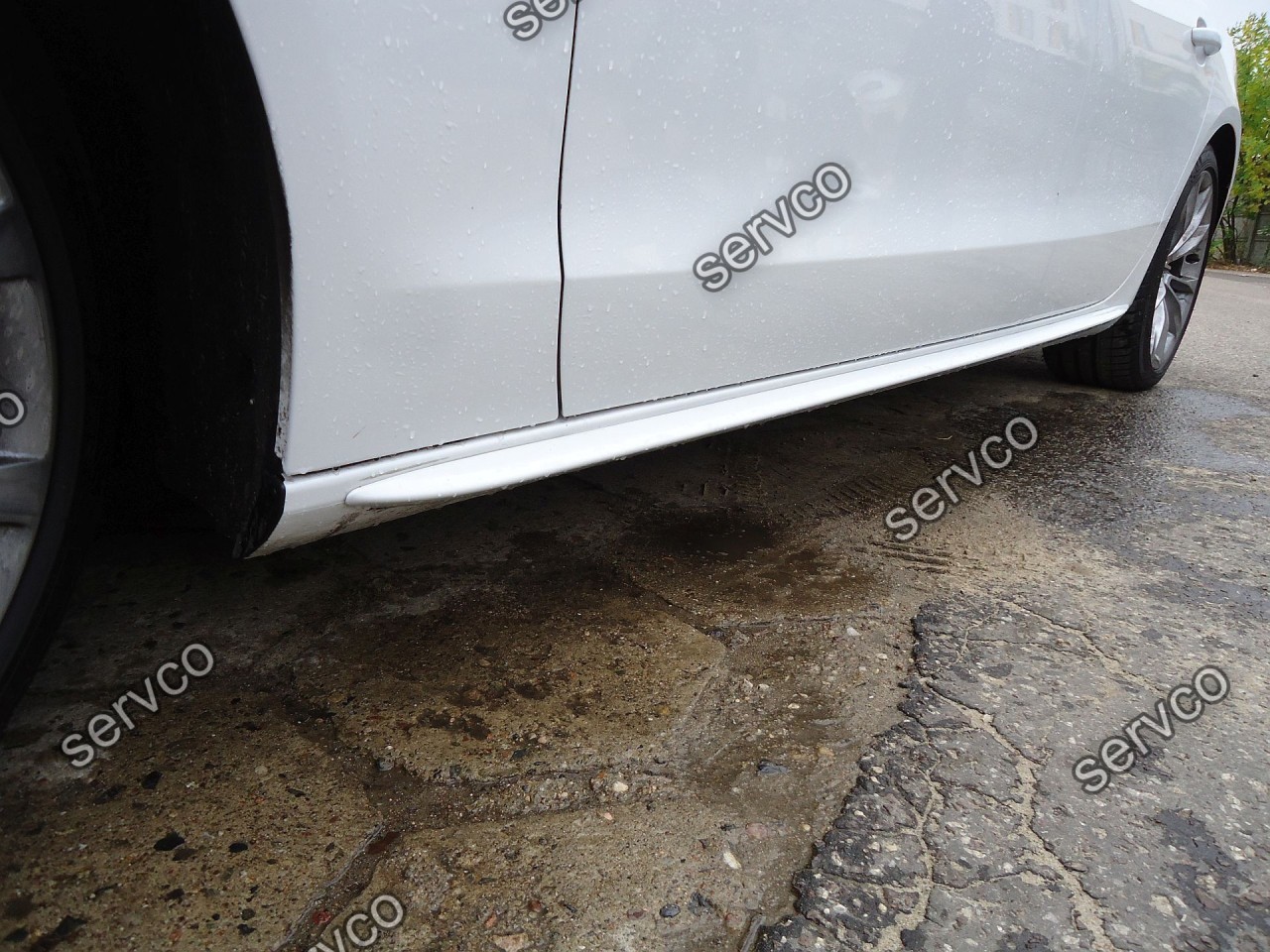 Set ornamente praguri laterale Audi A5 Sportback S5 RS5 Sline 2009-2015 v1
