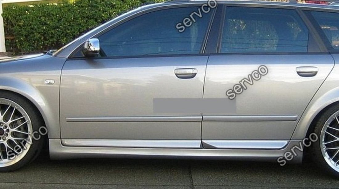Set ornamente usi portiere bandouri Audi A4 B6 B7 8E 8H S4 RS4 S line 2001-2007 v1