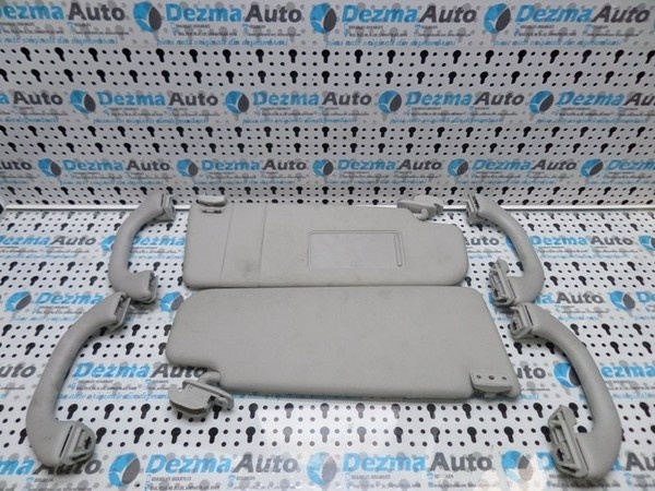 Set parasolar cu manere plafon, Skoda Octavia 2, 2004-2013 (id.110747)