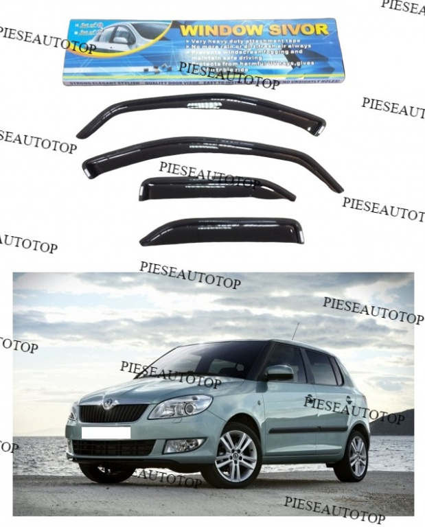 Set paravanturi Skoda Fabia 2 2007-2014 NOU