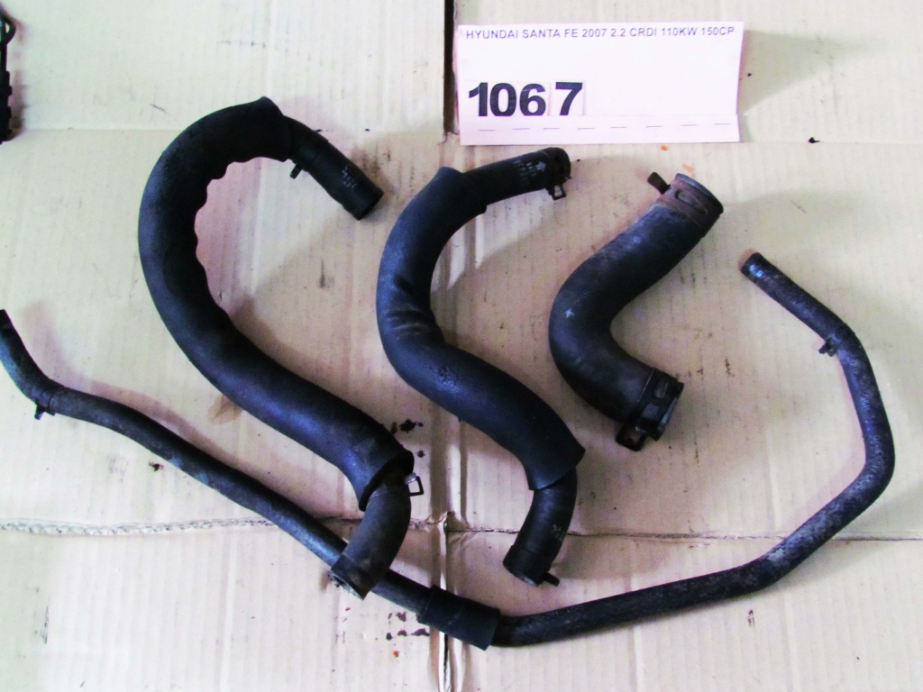 SET PATRU FURTUNE APA MOTOR SANTA FE 2.2 CRDI 2007 2008 2009 155CP