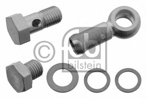 Set piese de montare, carcasa termostat MERCEDES G-CLASS (W463) (1989 - 2016) FEBI BILSTEIN 30077 pi...