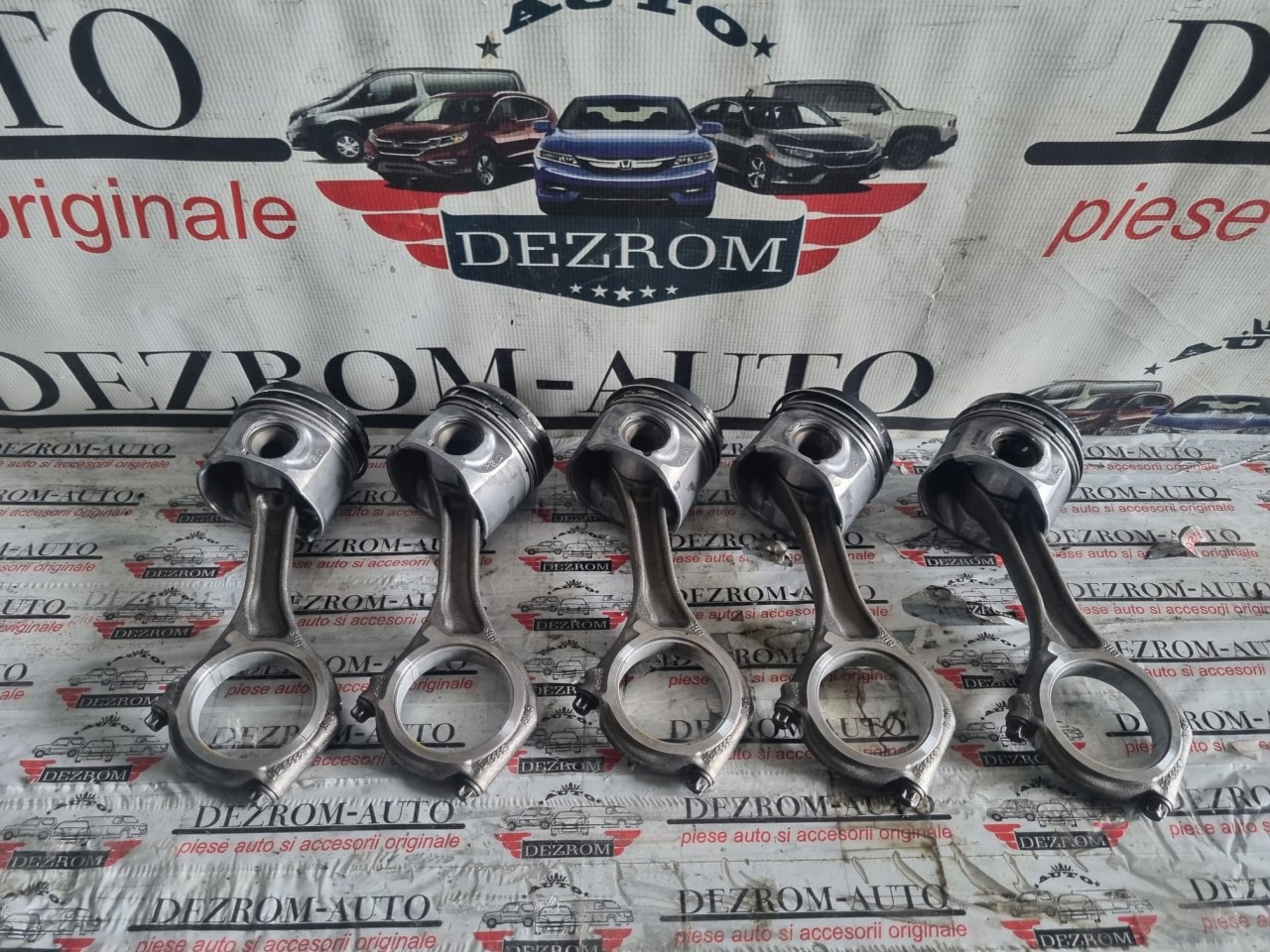 Set pistoane Audi Q7 4L 3.0 TDI 204 cai motor CJMA