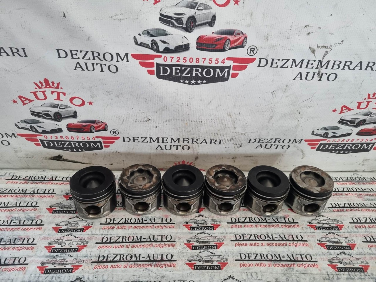 Set pistoane Audi Q7 4L 3.0 TDI 239 cai motor CNRB cod piesa : 059107065DP