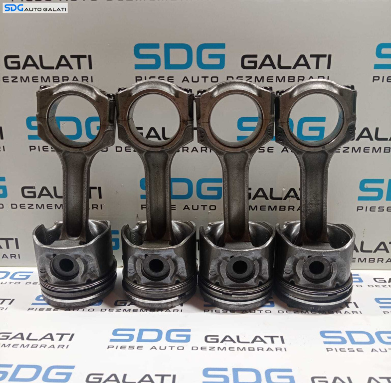 Set Piston Pistoane cu Biela Biele Peugeot 607 2.2 1999 - 2010 [X1118] [X1119]