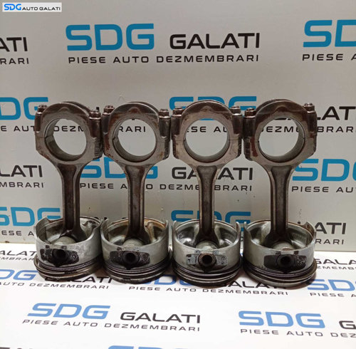 Set Piston Pistoane cu Biela Dacia Logan 1 1.6 B 2004 - 2012 [X1007]
