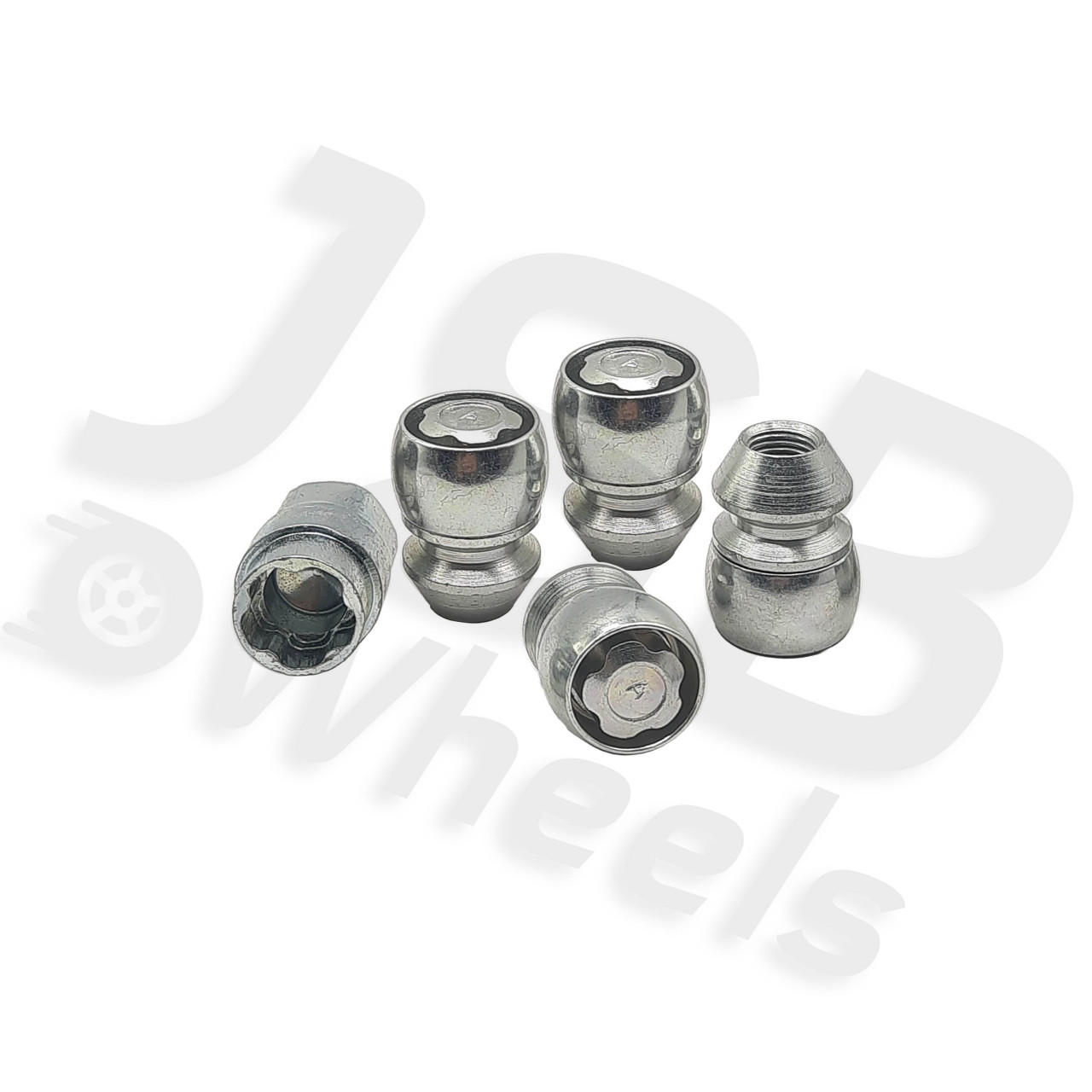 Set piulite antifurt Flowerlock M12x1.25 pentru Nissan