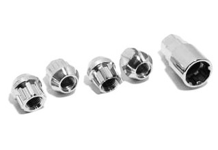 Set Piulite Antifurt Roti Conice Car Face M12x1,50 DO CF 01356