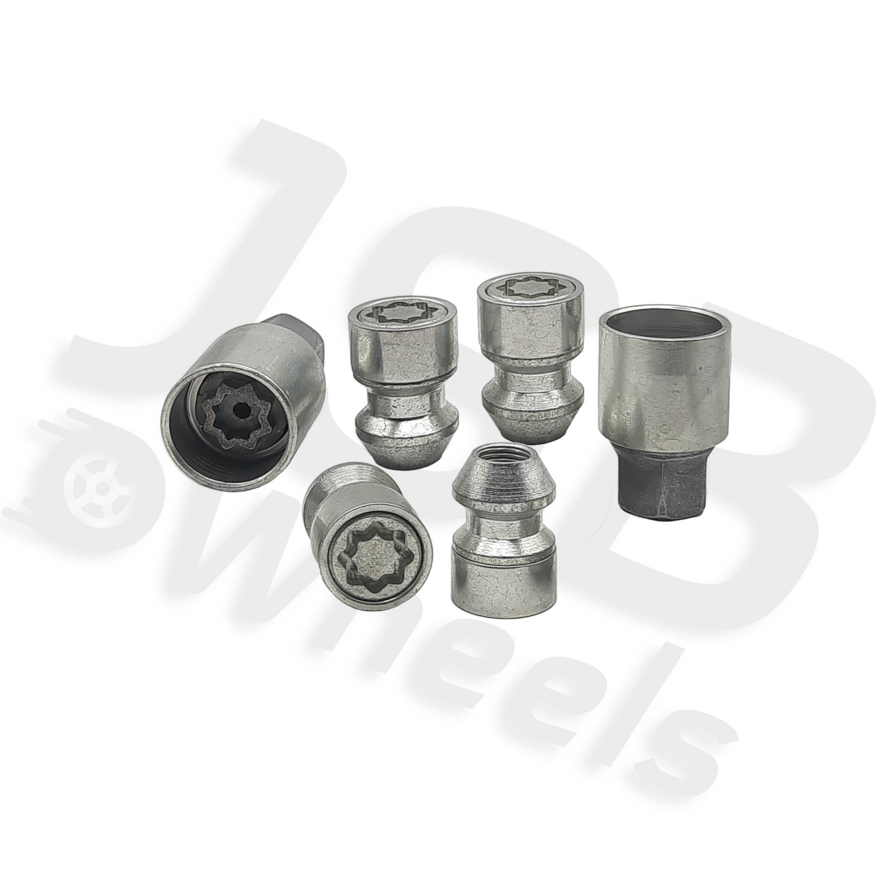 Set piulite antifurt Starlock 1/2" UNF cu 2 chei Dodge, Jeep