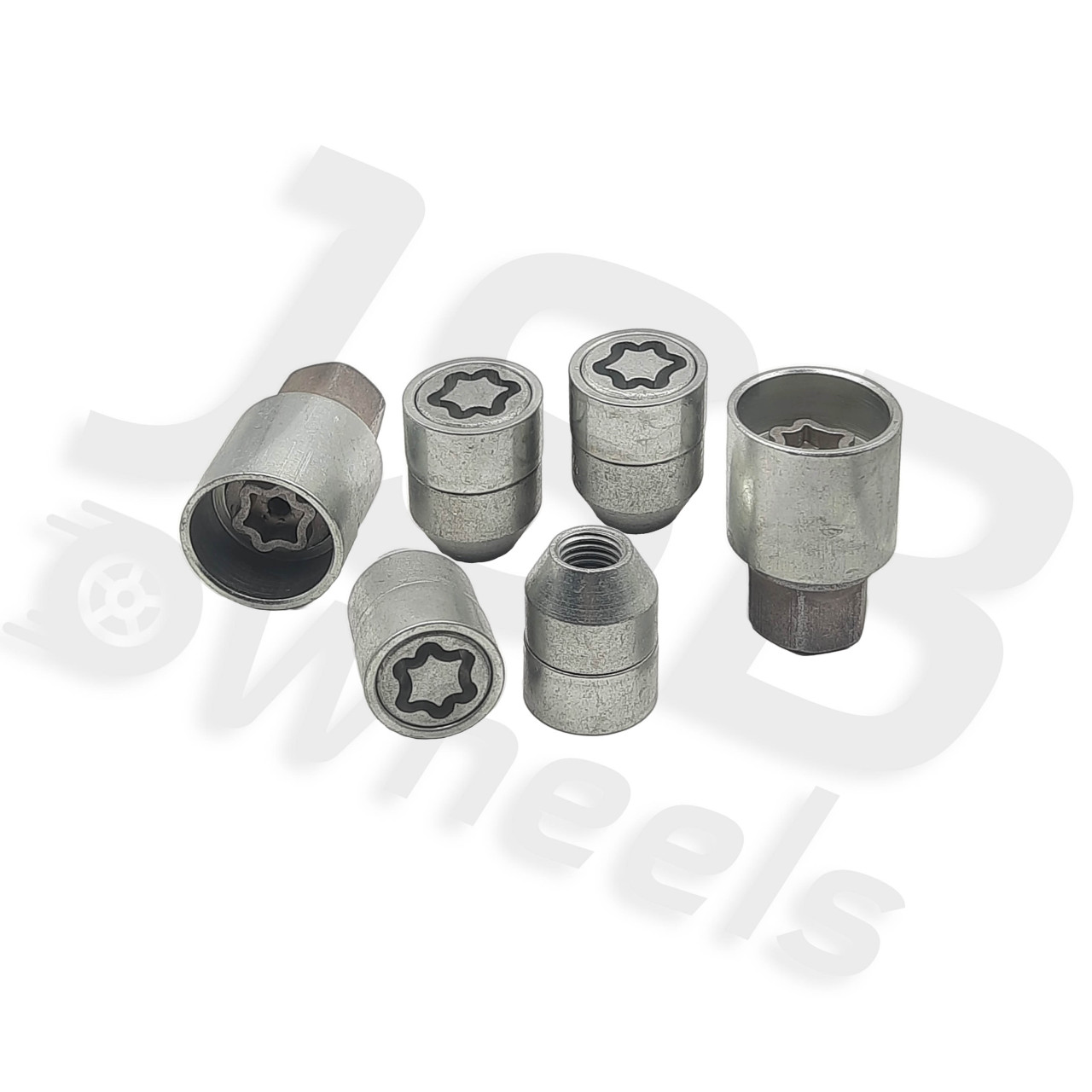 Set piulite antifurt Starlock cu 2 chei M12x1.5,Ford, Volvo, Chevrolet