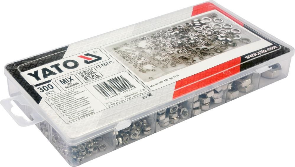 Set Piulite Inox Yato 300 Buc YT06773