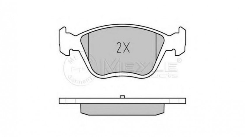 Set placute de frana Alfa Romeo 147 (2001-2010) [937] #2 0252328919W