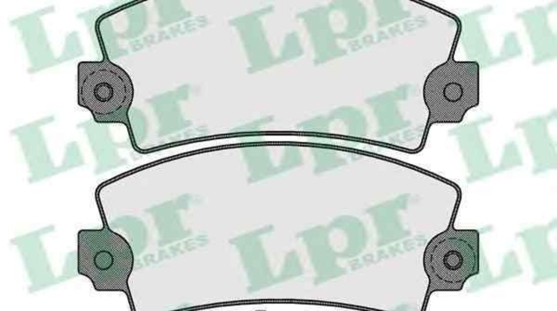 Set placute de frana ALPINE A310 LPR 05P117