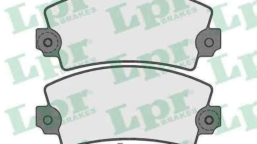 Set placute de frana ALPINE A310 LPR 05P117