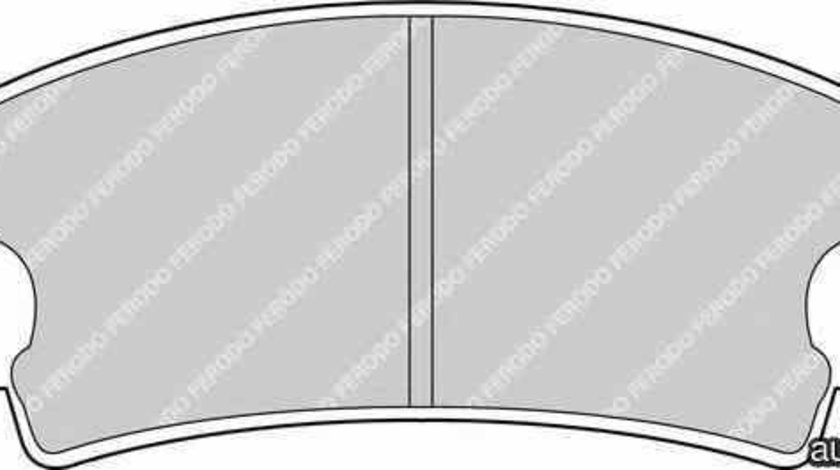 Set placute de frana ARO 10 FERODO FDB106