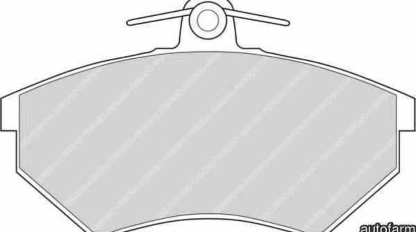 Set placute de frana AUDI 80 Avant 8C B4 FERODO FDB775
