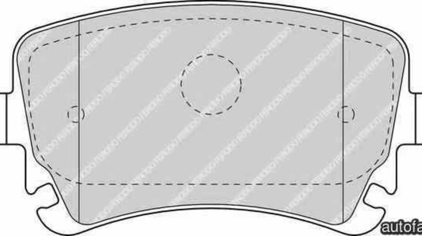 Set placute de frana AUDI A4 Avant 8E5 B6 FERODO FDB1655