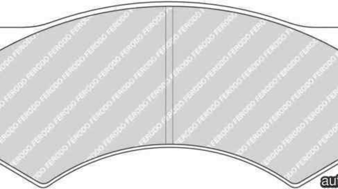 Set placute de frana AVIA D-Line FERODO FCV376