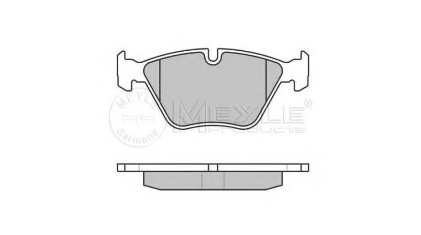 Set placute de frana BMW BMW 1 (E81) 2006-2012 #2 0252409620